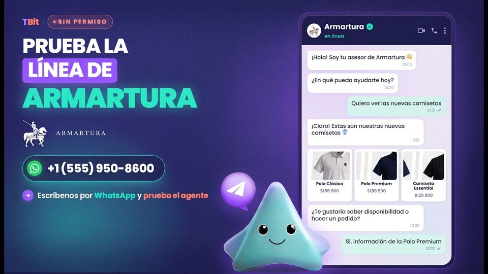 Le construimos a Armadura una tienda dentro de WhatsApp