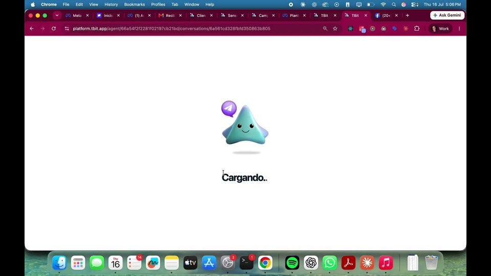 TBit en acción — demo comercial
