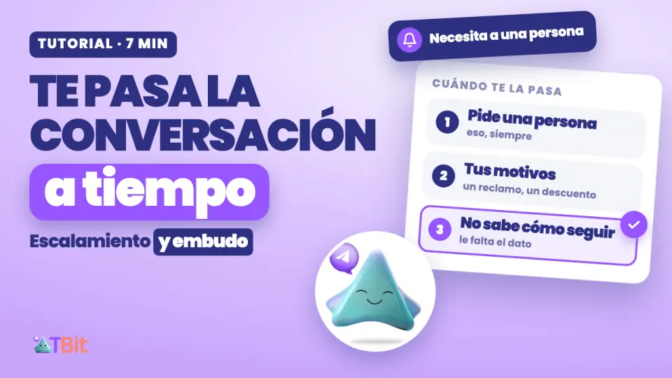 Que ton assistant te transmette la conversation à temps : escalade et entonnoir