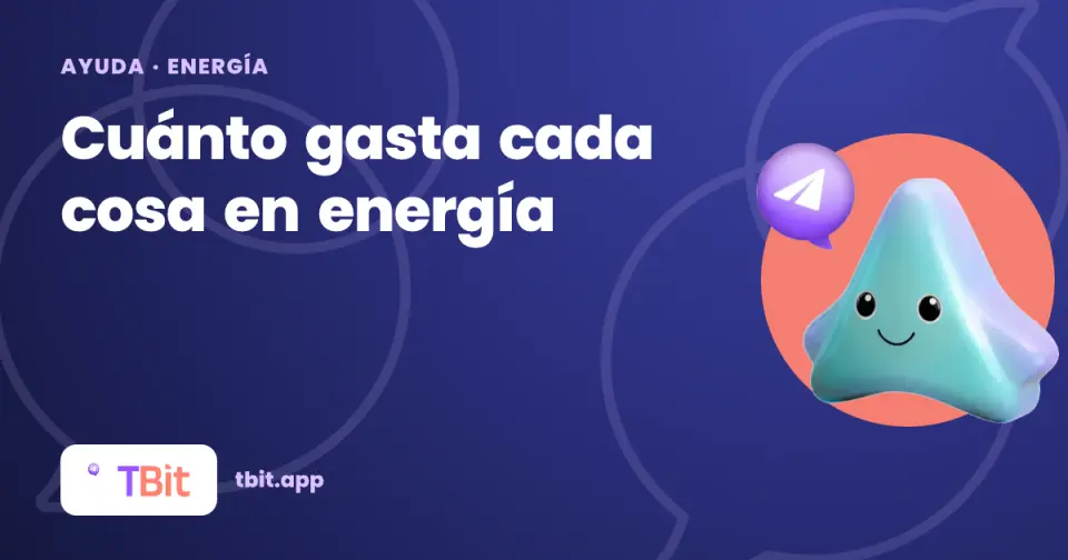 Combien coûte chaque chose en énergie